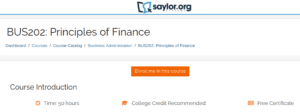 Saylor Online Courses