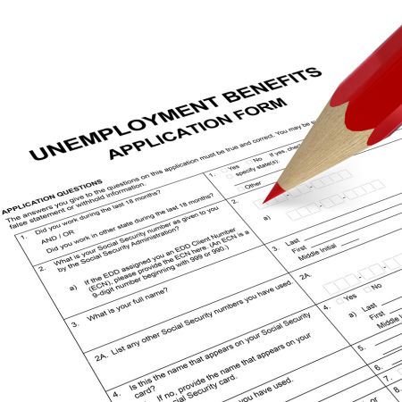 Unemployment application form